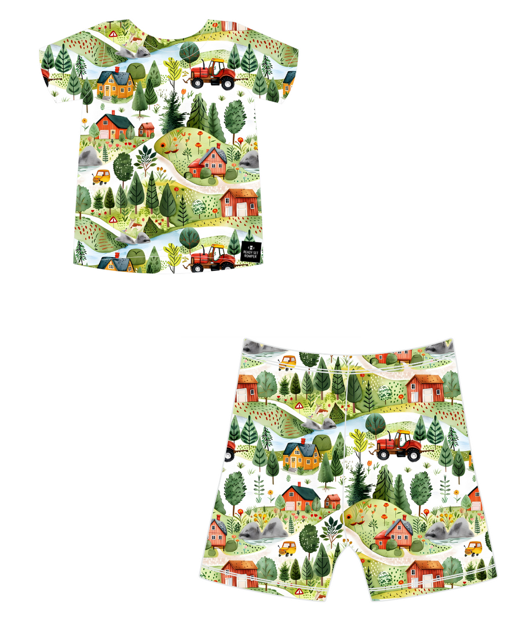 2 pc Loungewear Set in Farmland