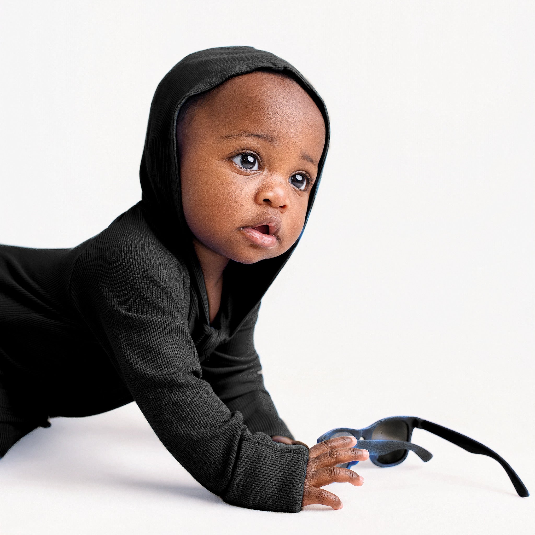 Front Opening Ready Set Romper® ZIP-IT! in Essential Midnight