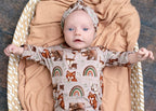 Front Opening Ready Set Romper® in Woodland Animals