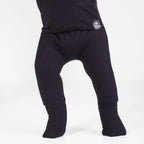 Front Opening Ready Set Romper® in Ribbed Essential Midnight