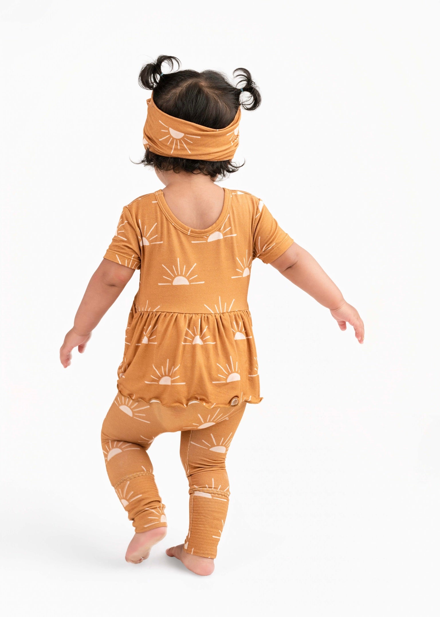 Reversible Opening Ready Set Romper® Twirl in Sunny