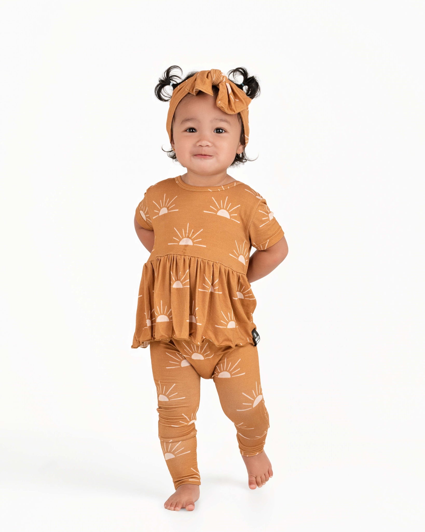 Reversible Opening Ready Set Romper® Twirl in Sunny
