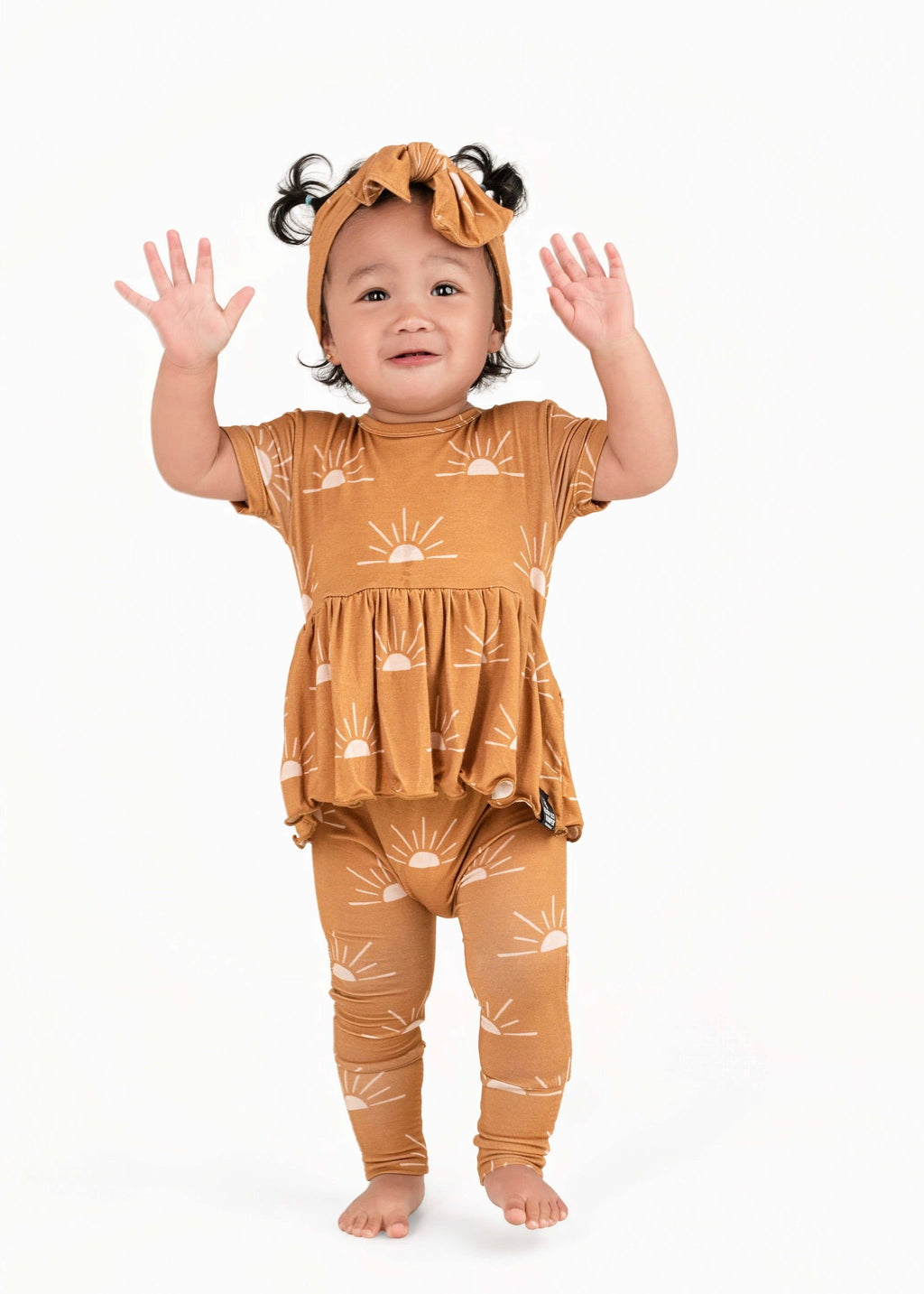 Reversible Opening Ready Set Romper® Twirl in Sunny