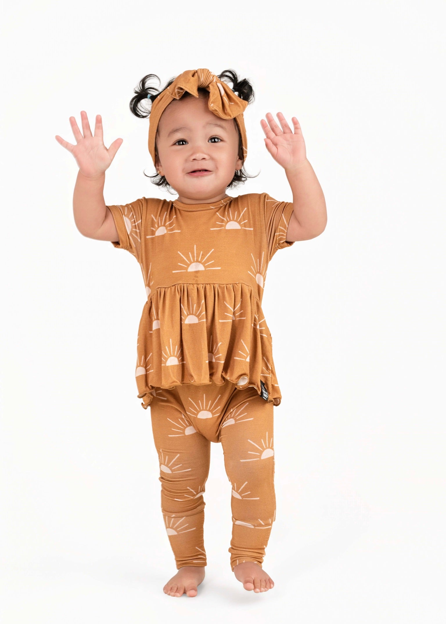 Reversible Opening Ready Set Romper® Twirl in Sunny