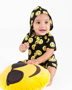 Front Opening Ready Set Romper® ZIP-IT! Shortie in Vibe Check