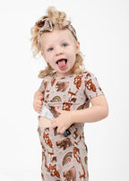 Front Opening Ready Set Romper® in Woodland Animals