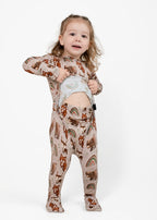 Front Opening Ready Set Romper® in Woodland Animals
