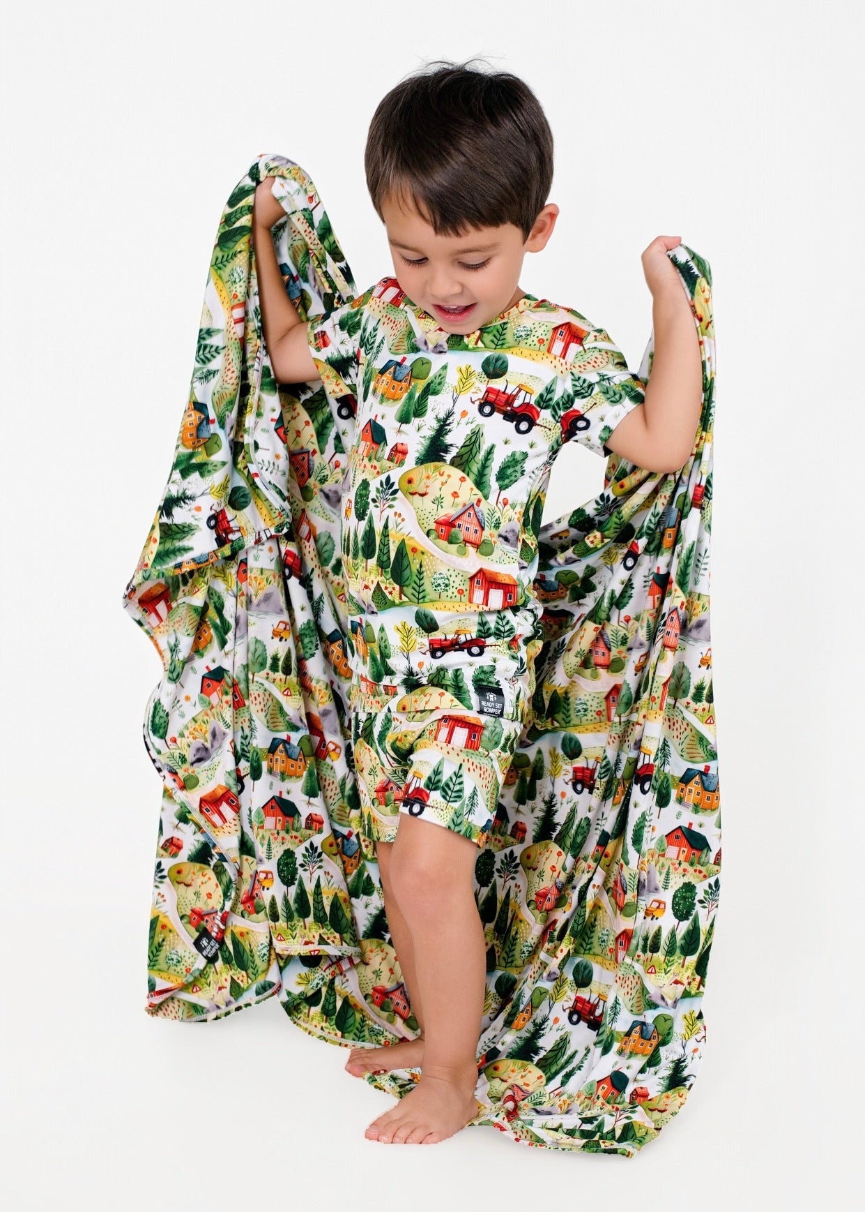 2 pc Loungewear Set in Farmland