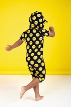 Front Opening Ready Set Romper® ZIP-IT! Shortie in Vibe Check