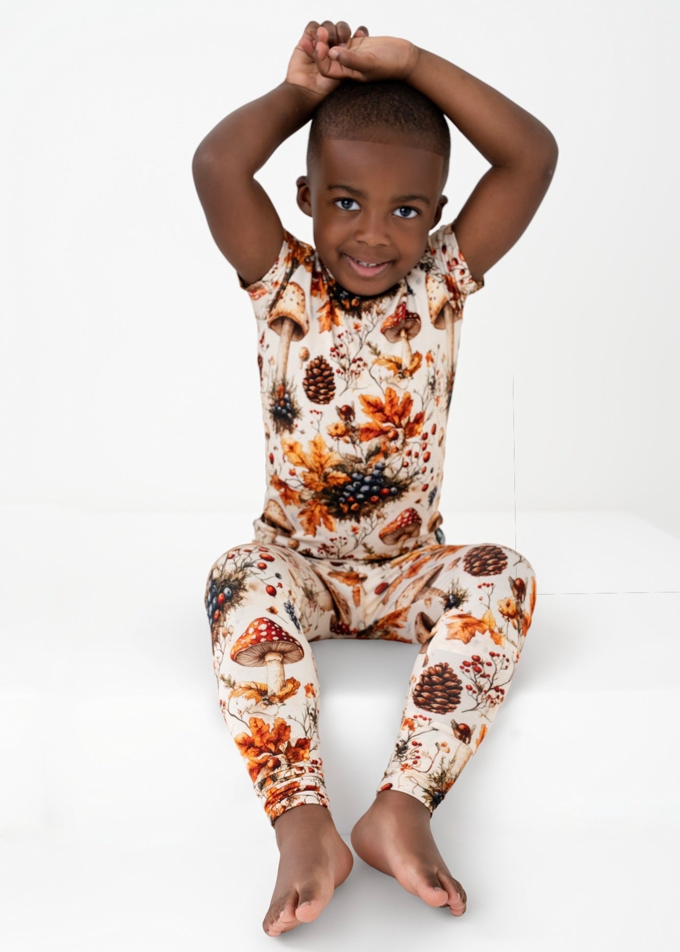 2 pc Loungewear Set in Mushrooms