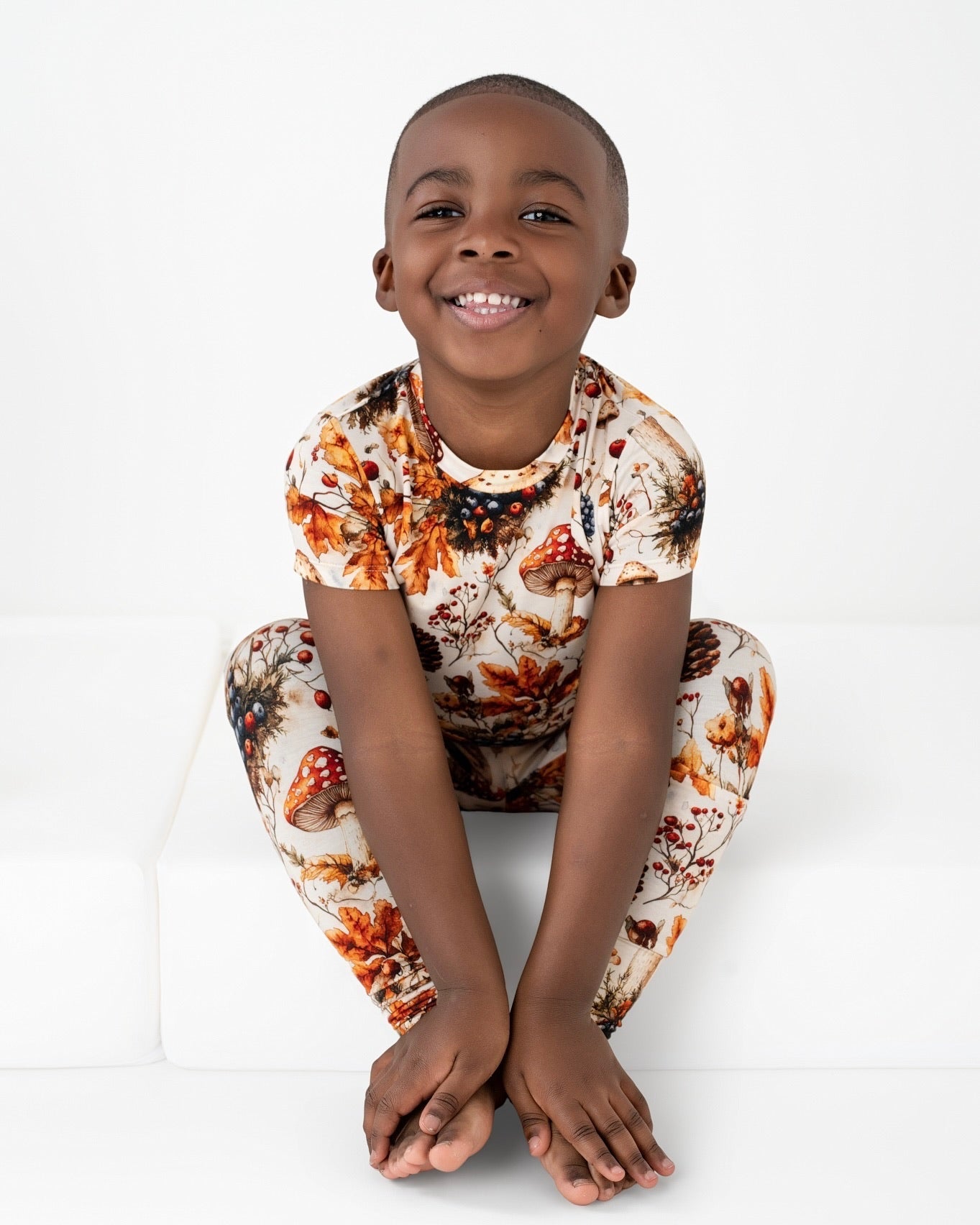2 pc Loungewear Set in Mushrooms