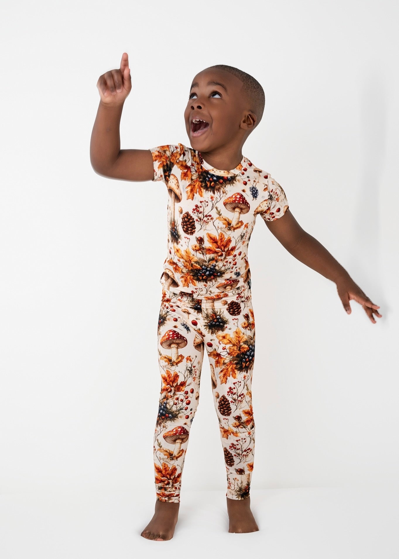 2 pc Loungewear Set in Mushrooms