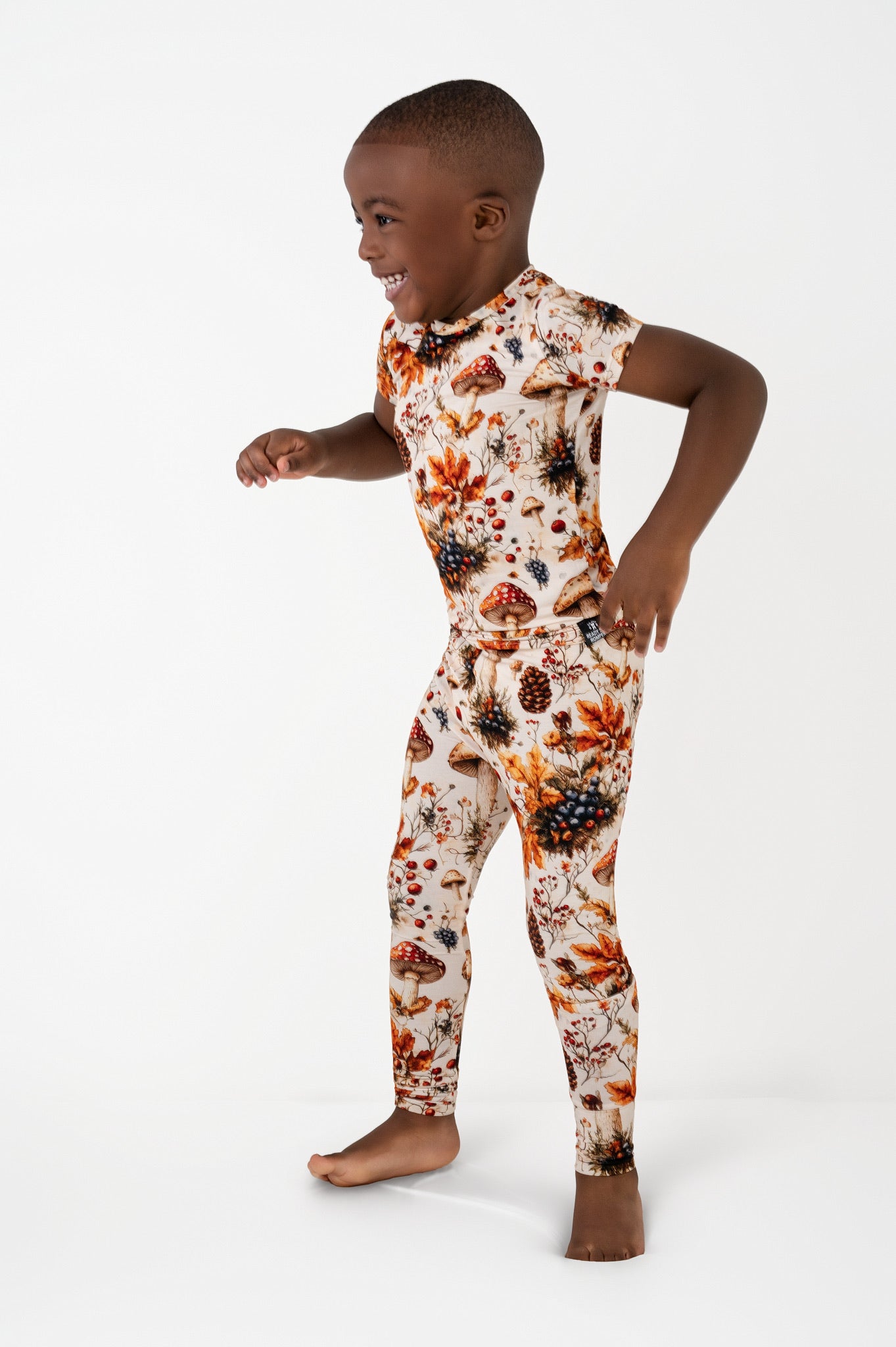 2 pc Loungewear Set in Mushrooms