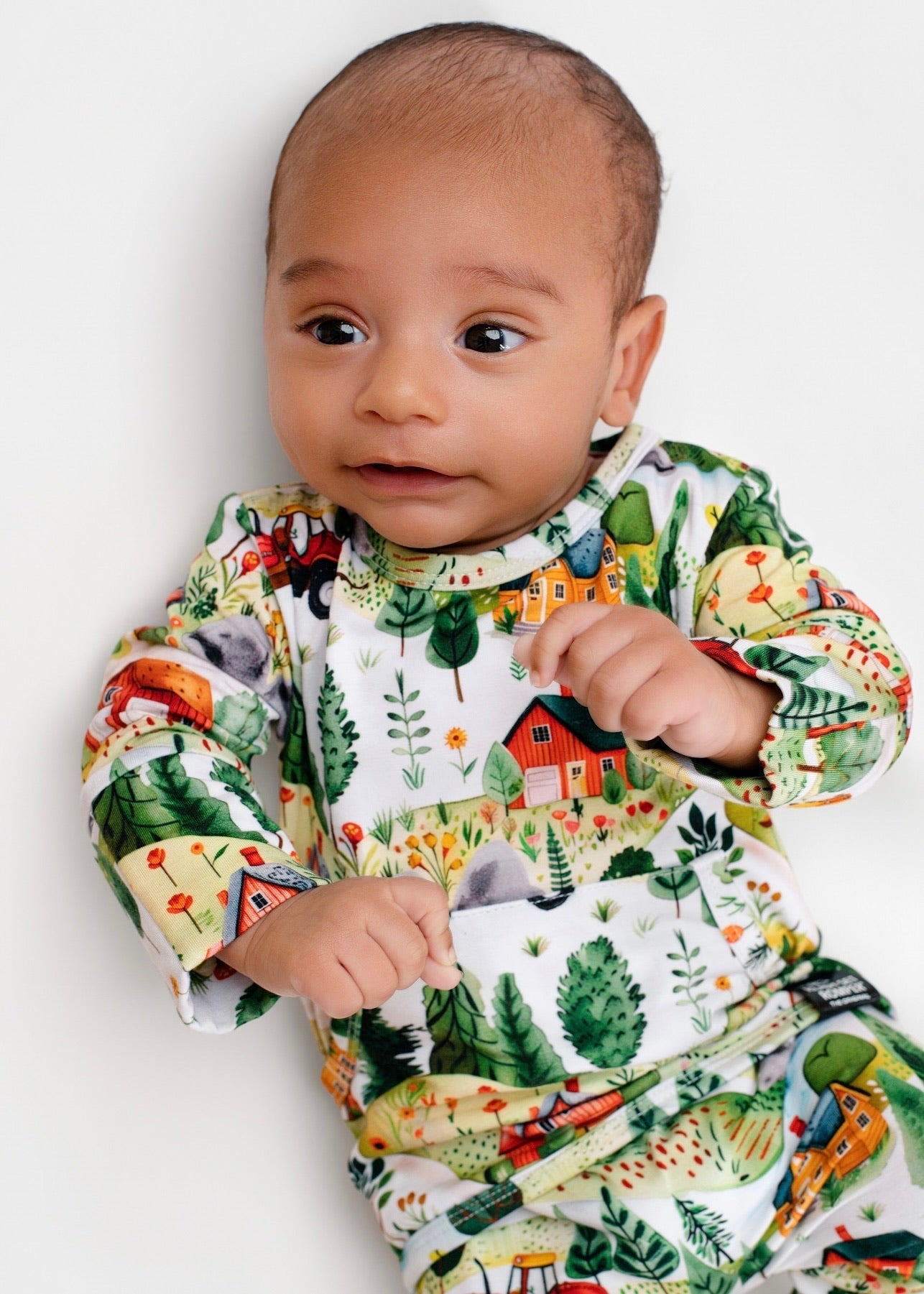 Front Opening Ready Set Romper® in Farmland