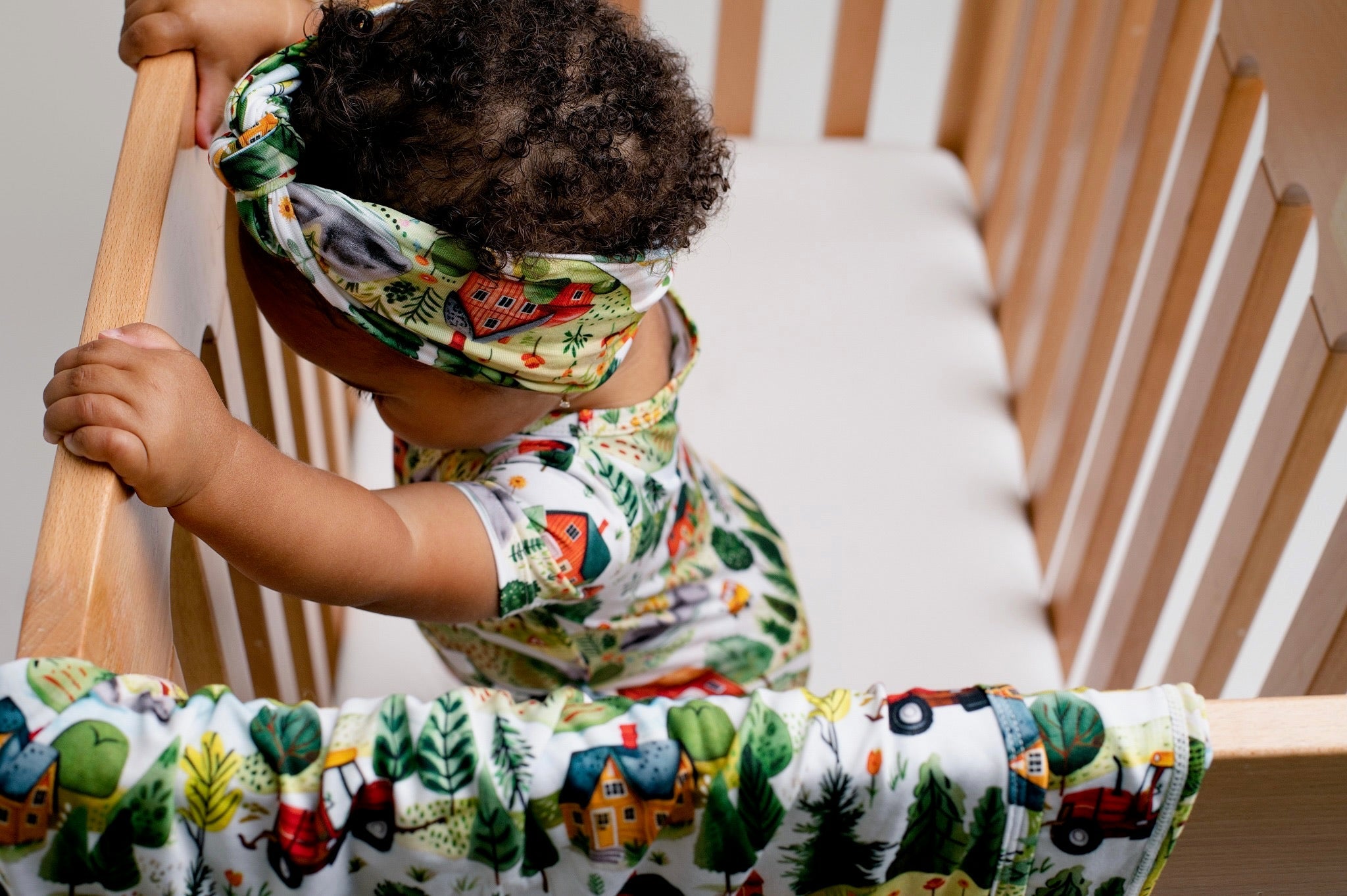 Front Opening Ready Set Romper® in Farmland