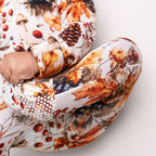 Front Opening Ready Set Romper® in Mushrooms