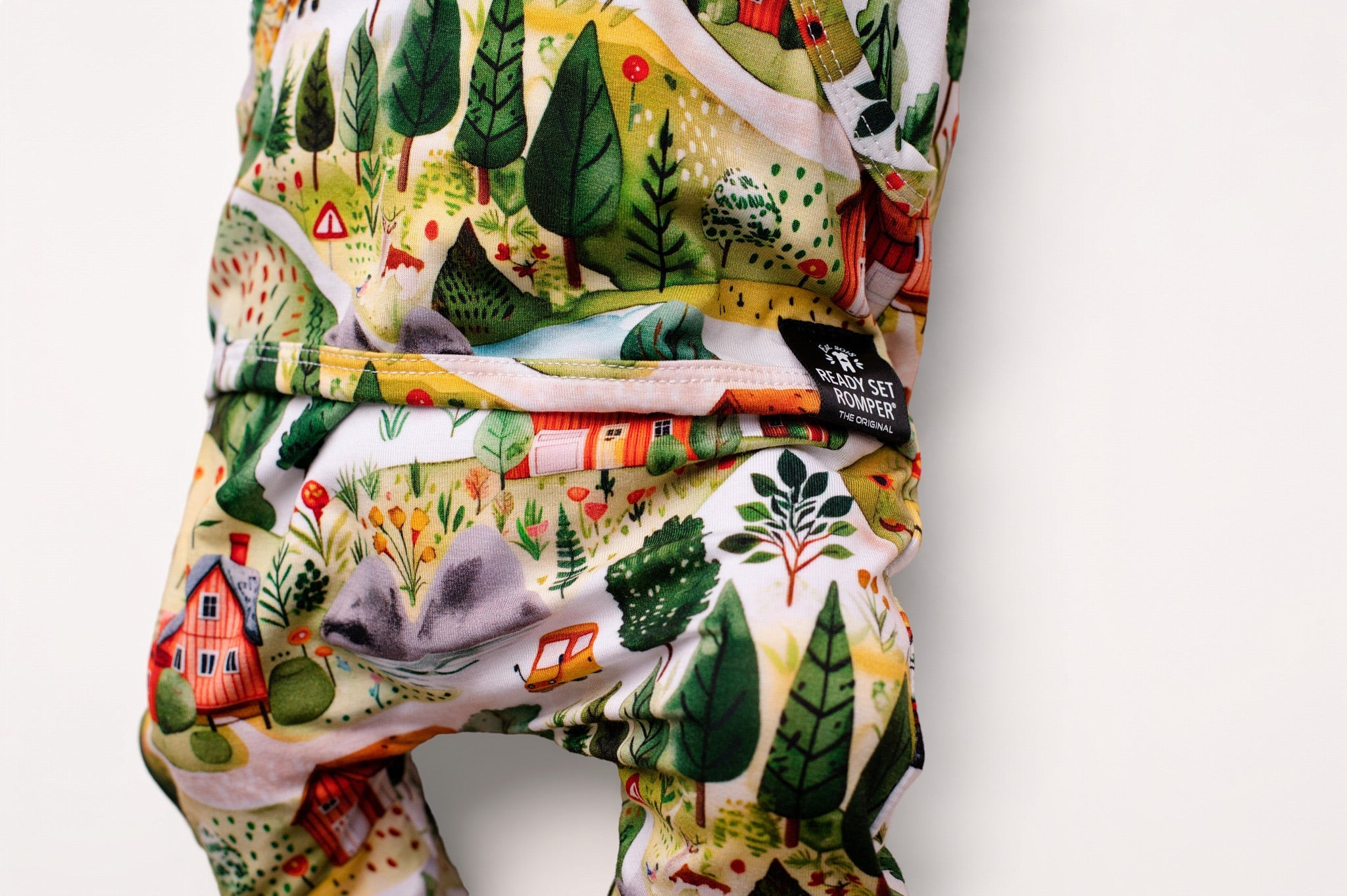 Front Opening Ready Set Romper® Shortie in Farmland