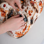 Front Opening Ready Set Romper® in Mushrooms