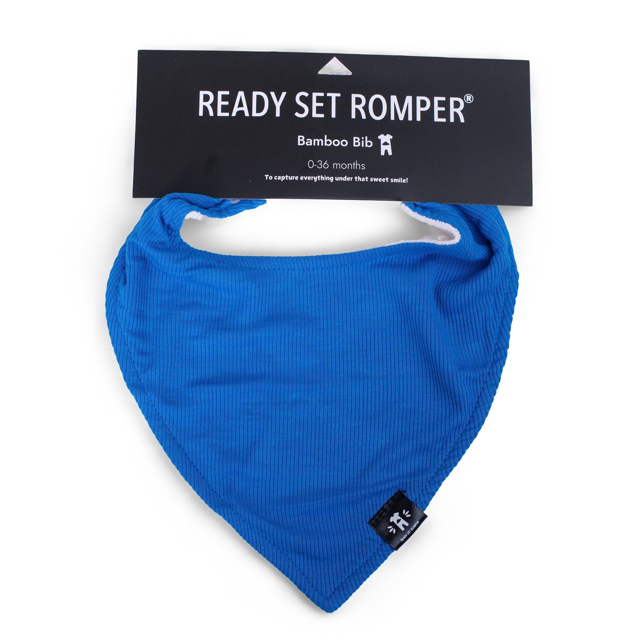 Bib in Ribbed Sapphire