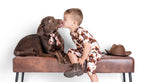 Front Opening Ready Set Romper® Shortie in Old Yellerstone