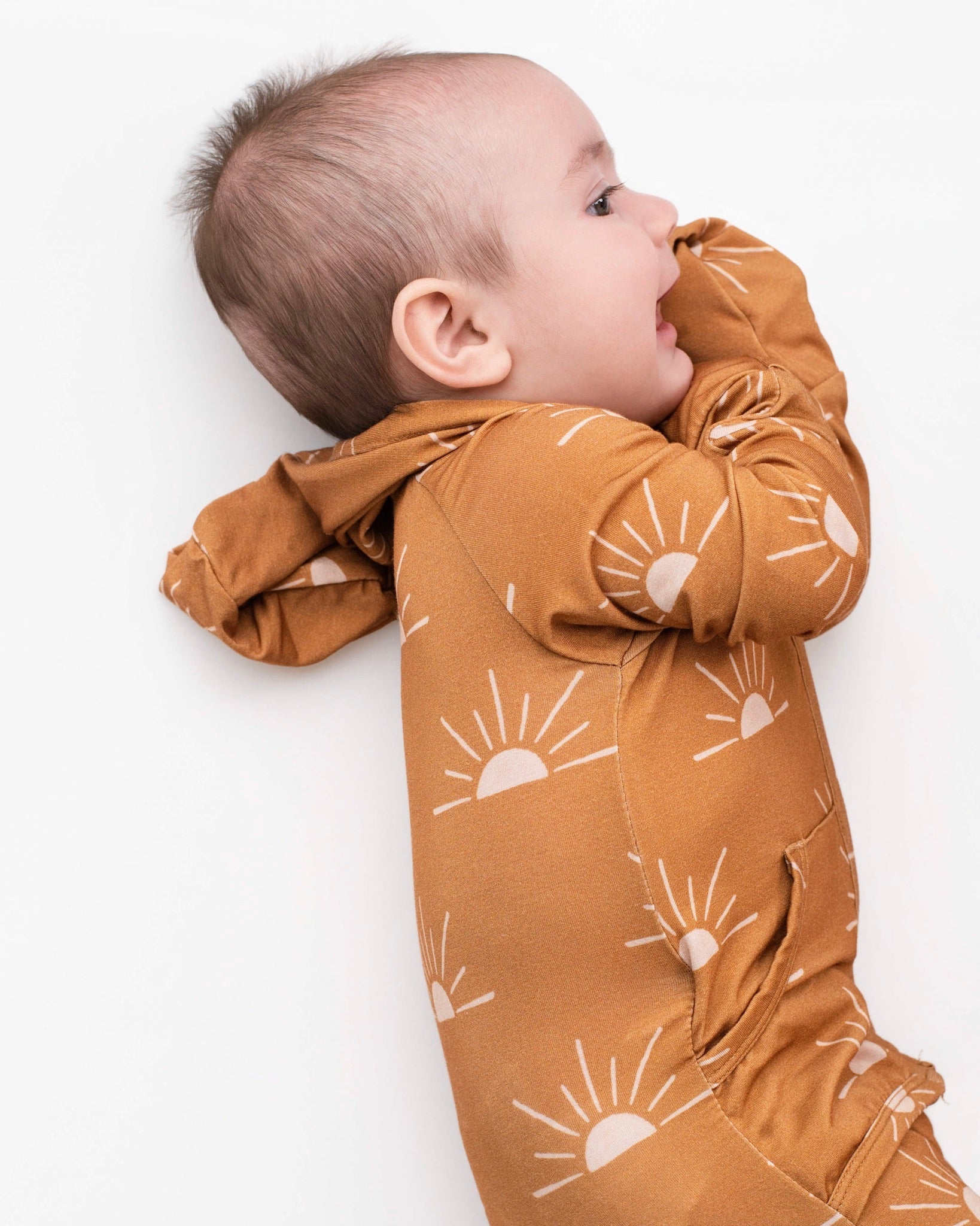 Front Opening Ready Set Romper® ZIP-IT! in Sunny