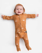 Front Opening Ready Set Romper® ZIP-IT! in Sunny