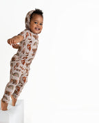 Front Opening Ready Set Romper® ZIP-IT! in Woodland Animals