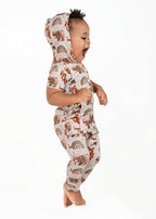 Front Opening Ready Set Romper® ZIP-IT! in Woodland Animals