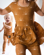 Reversible Opening Ready Set Romper® Twirl in Sunny