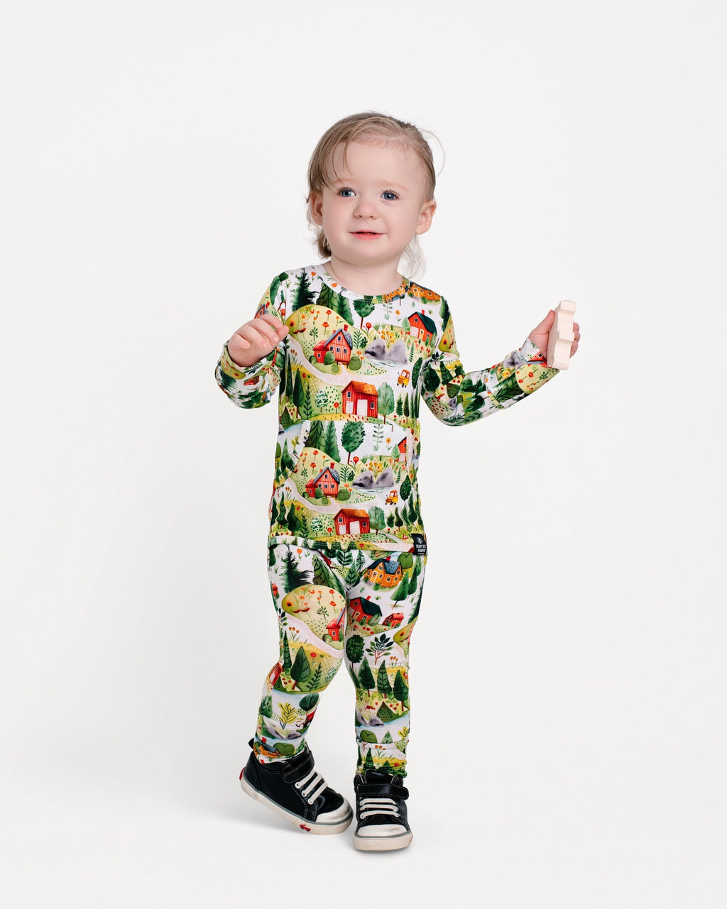 Front Opening Ready Set Romper® in Farmland