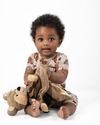 Front Opening Ready Set Romper® Shortie in Woodland Animals