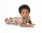 Front Opening Ready Set Romper® Shortie in Woodland Animals