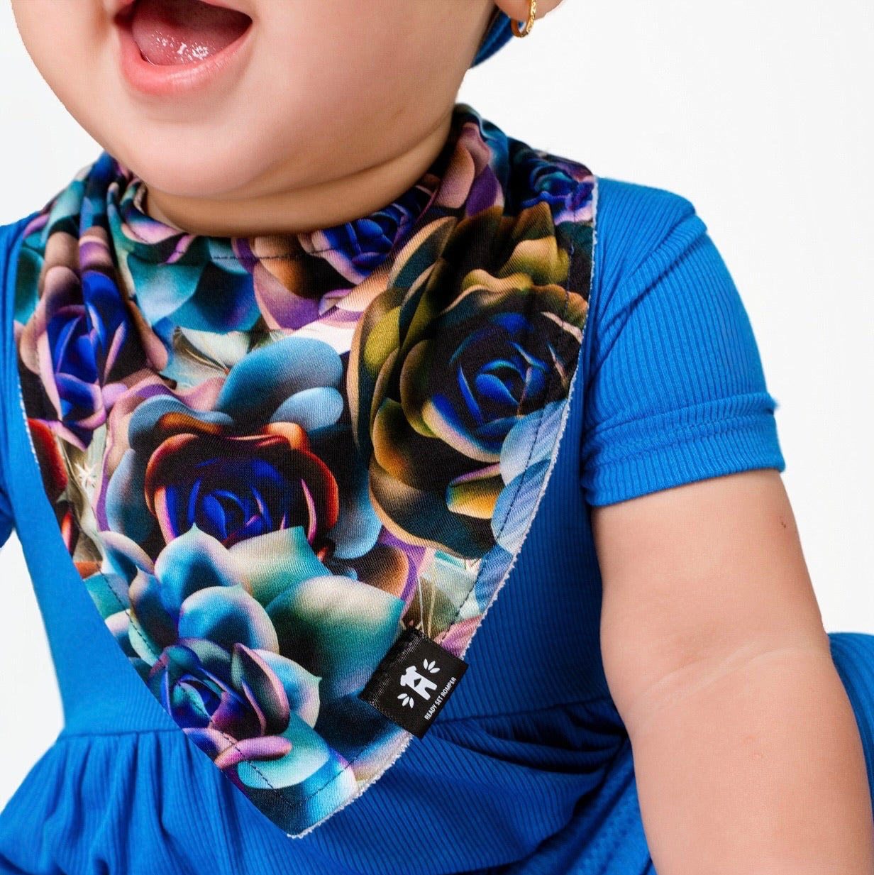 Bib in Electric Garden
