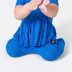 Reversible Opening Ready Set Romper® Twirl in Ribbed Sapphire