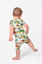 Front Opening Ready Set Romper® Shortie in Farmland