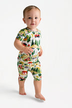 Front Opening Ready Set Romper® Shortie in Farmland