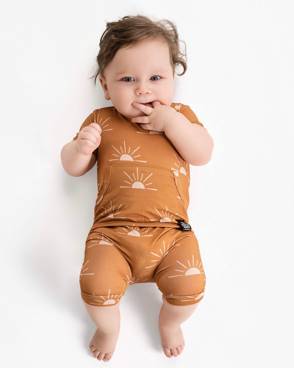 Front Opening Ready Set Romper® Shortie in Sunny