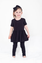 Reversible Opening Ready Set Romper® in Ribbed Essential Midnight