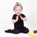 Front Opening Ready Set Romper® in Ribbed Essential Midnight