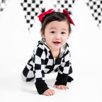 Front Opening Ready Set Romper® ZIP-IT! in Fast Lane