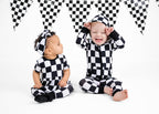 Front Opening Ready Set Romper® ZIP-IT! in Fast Lane