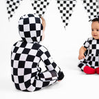 Front Opening Ready Set Romper® ZIP-IT! in Fast Lane