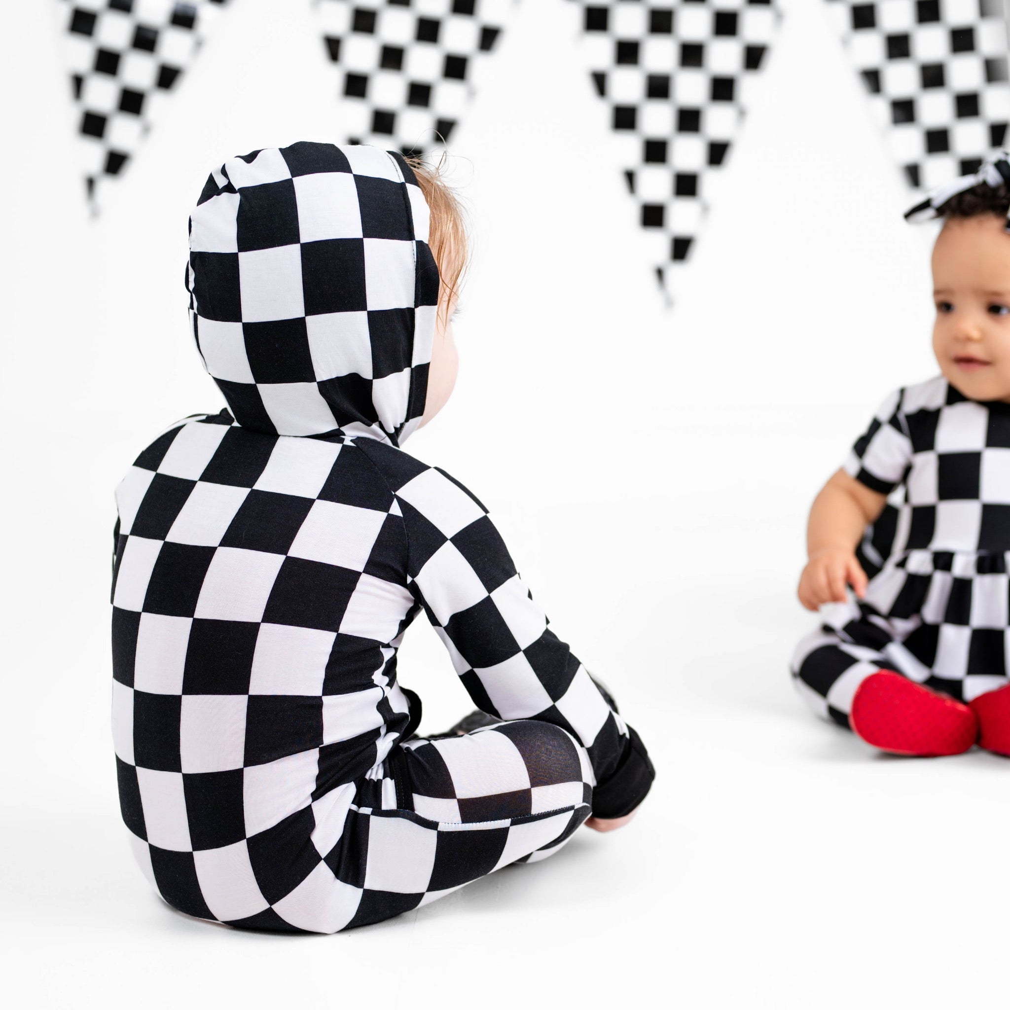 Front Opening Ready Set Romper® ZIP-IT! in Fast Lane