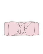 Headwrap in Ribbed Bubblegum