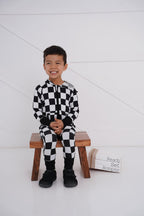 Front Opening Ready Set Romper® ZIP-IT! in Fast Lane